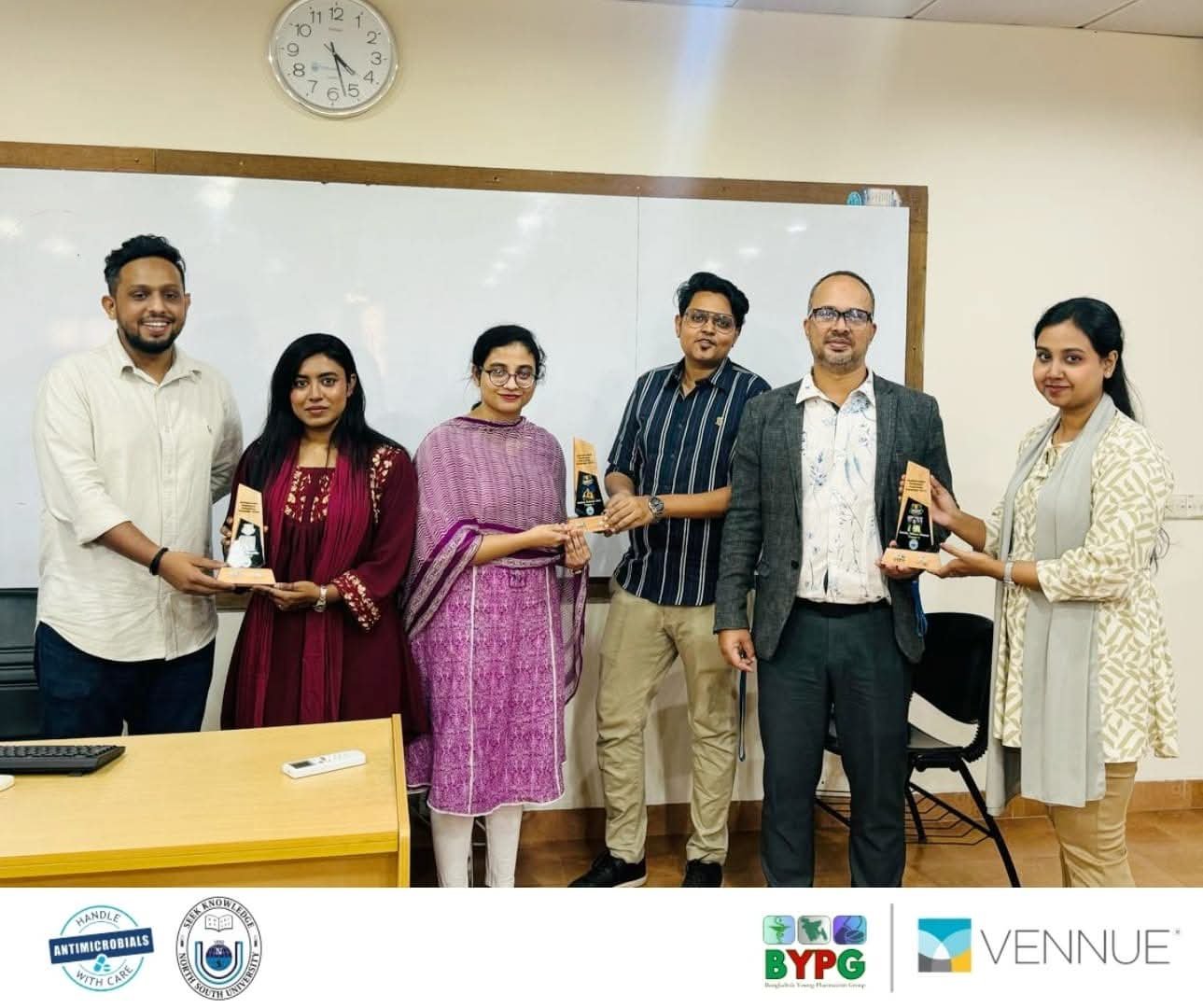 AMR Awareness seminar and certificate ceremony at NSU